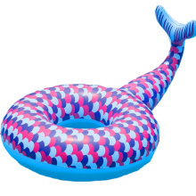 Family Adults PVC Eco-friendly Big Swimming Ring Animal Mermaid Shape Inflatable Water Swimming Ring